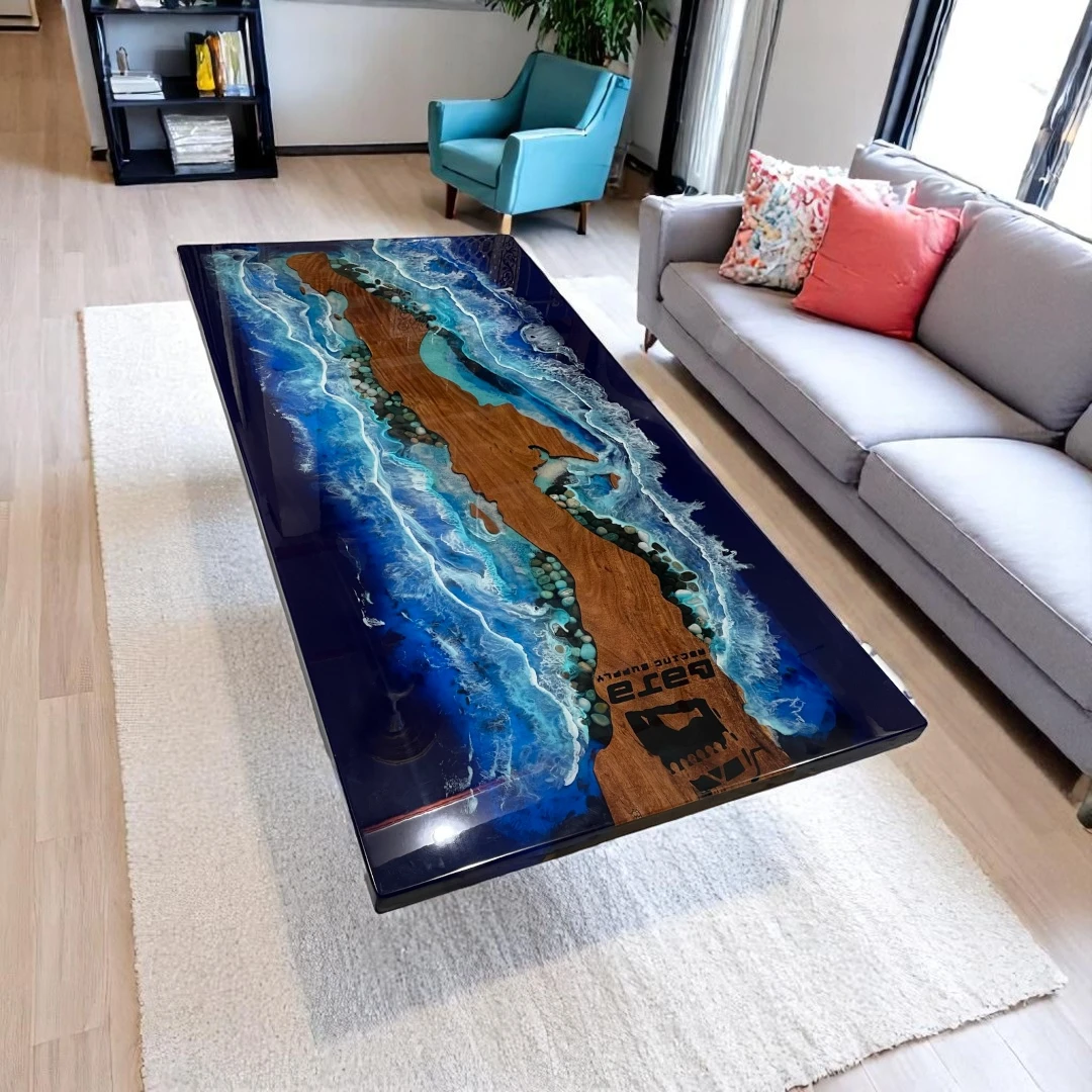 DIY Epoxy Table Tops for Unique Home Décor
